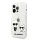 2. Transparente Karl Lagerfeld Karl & Choupette Hülle für iPhone 13 Pro / 13 - Transparent