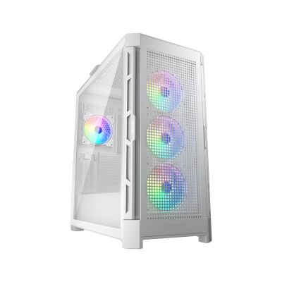 2. Cougar Gaming Duoface Pro RGB Gehäuse – Midi-Tower – PC – Weiß – ATX – EATX – Micro-ATX – Mini-ITX – SSI CEB – Metall – Gehärtetes Glas – Gaming