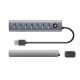 2. Hub Orico CL7U-U3 7x USB-A 3.0 + USB-C 5V/3A 1m - grau