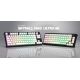 17. HATOR Skyfall 65 MAG ULTRA 8K Gaming-Tastatur USB QWERTY US Englisch Schwarz, Weiß