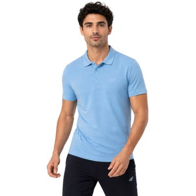 Herren-T-Shirt 4F M0948 hellblau 4FWSS26TPTSM0948 34S