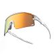2. Rockbros Photochrome Fahrradbrille mit UV-Schutz und Korrektureinsatz – Weiß