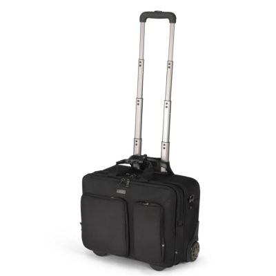11. DICOTA D3250901 Laptoptasche 40,6 cm (16") im Kofferstil mit Füßen, Schwarz
