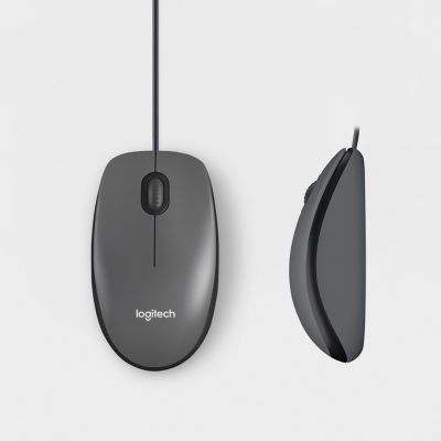 6. Logitech M100 Schwarze Maus