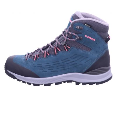 2. Lowa Explorer II GTX Mid Ws Damen Wanderschuhe Türkis (220764 7413)