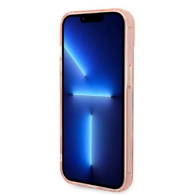 5. Ratet Guess , GUHMP14MHTCMP iPhone 14 Plus 6,7" rosa/rosa Hartschale Gold Outline Translucent MagSafe