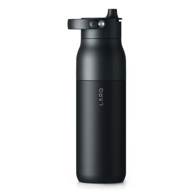 6. LARQ Bottle PureVis 2 - intelligente, selbstreinigende Filterflasche, UV-C-Licht 680ml (Obsidianschwarz)