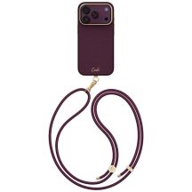 Uniq Coehl Mirelle Magnetische Ladehülle für iPhone 18 Pro / 17 Pro – Burgunderrot