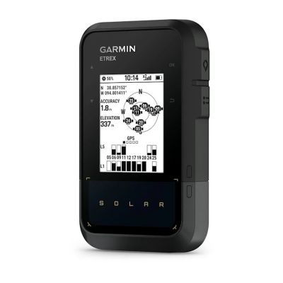 12. Garmin eTrex SE GPS Solar Schwarz/Grau + Garmin Herzfrequenzmesser Dual-Sensor