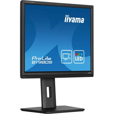 4. iiyama B1980S-B1 Monitor, 19 Zoll, TN-Panel, 1280 x 1024 Pixel, 250 cd/m², HDMI, DisplayPort