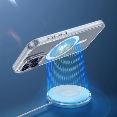 6. Dux Ducis Clin Mag Hülle mit MagSafe für iPhone 16 Pro Max – transparent