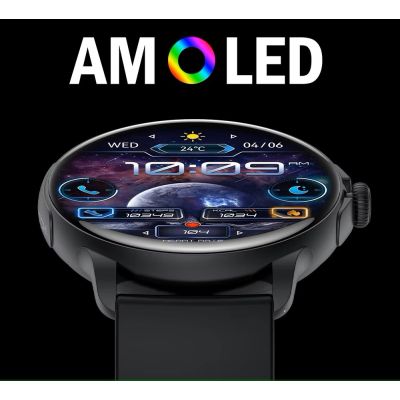 10. Rubicon RNCF35 SCHWARZES Damen-Smartwatch-Armband + Armband