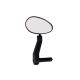 HL-M03 Lenkerspiegel 180/110 mm, schwarz
