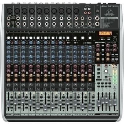 5. Behringer QX2442USB Audiomixer mit 24 Kanälen.