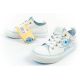 8. Leomil Kinder-Sportschuhe Stitch Sneakers bequem hellweiß