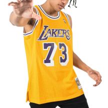 Mitchell & Ness Los Angeles Lakers NBA Swingman-Trikot Lakers 1998 Dennis Rodman M SMJYCP20064-LALGOLD98DRD