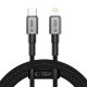 Tech-Protect Ultraboost DNA USB-C / Lightning PD27W/3A Kabel 200 cm – grau