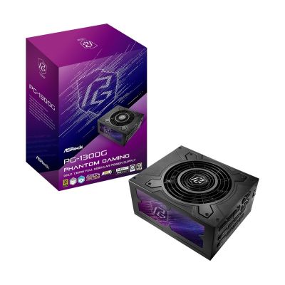 16. ASRock PHANTOM GAMING 1300W 80 Plus Gold Netzteil