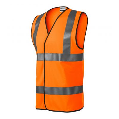 Unisex HV Bright Reflektorweste (Fluoreszierendes Orange)