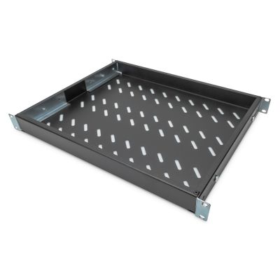 5. Digitus-Regal mit variablen Montageschienen zur Festinstallation in 483 mm (19") Schränken
