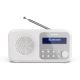 Sharp DR-P420 DR-P420WHP Tragbares Radio Weiß