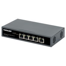 INTELLINET-SCHALTGERÄT GIGABIT 5X POE-PASSTHROUGH