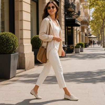 9. Beigefarbene Lords-Schuhe für Damen mit Zirkonia, Bugatti TT2N4205