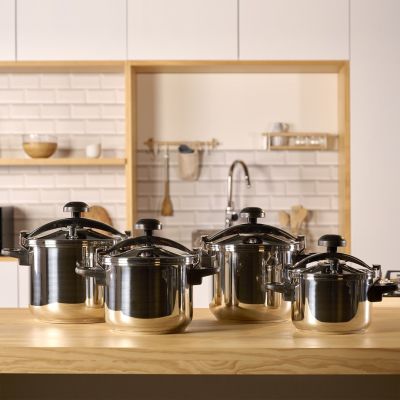 16. Taurus Moments Classic 6L Edelstahl-Schnellkochtopf