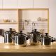 16. Taurus Moments Classic 6L Edelstahl-Schnellkochtopf