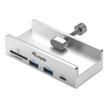 Ausgestattet mit 128968 Hubs und USB 3.2 Gen 1 (3.1 Gen 1) Typ-A 5000 Mbit/s Aluminium