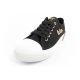 12. Lee Cooper Damen Sportschuhe Stoff Sneakers stylisch Schwarz