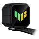 10. ASUS TUF GAMING LC III 360 ARGB All-in-One-Flüssigkeitskühler für Prozessoren, 12 cm, Schwarz