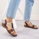 19. Bequeme Rieker W RKR662 mehrfarbige Sandalen