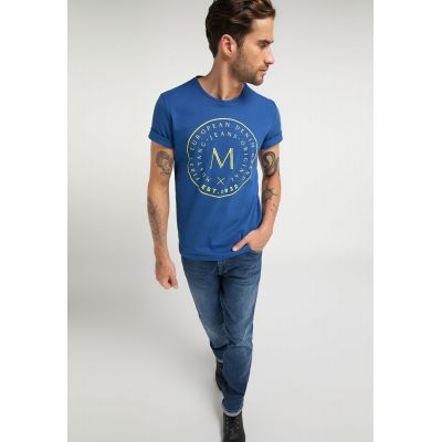 22. Mustang Alex Print T-Shirt M 1009020 5235