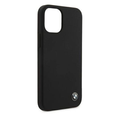 8. BMW Silikon Signature Case für iPhone 12 mini - Schwarz