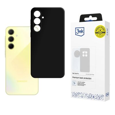 3mk Matt Case Pro für Samsung Galaxy A35 5G - mattschwarz