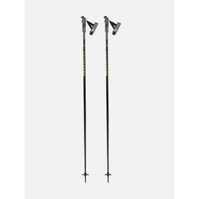 Rossignol TACTIC CLIP BLACK LIME Skistöcke schwarz