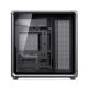 40. Jonsbo X400 PC-Gehäuse, Midi-Tower, ATX, gehärtetes Glas – grau