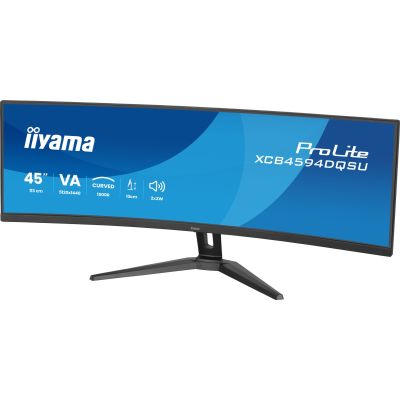 5. iiyama ProLite XCB4594DQSU-B1 Computermonitor 113 cm (44,5") 5120 x 1440 px Dual QHD LED Schwarz