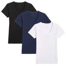 Damen-T-Shirt (3er-Set) 4F 4FWMM00TTSHF3307-10S-20S-31S
