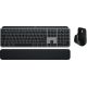 6. Logitech Master MX Keys S Combo für Mac (Tastatur und Maus inklusive), Heim-/Büro-Kombination, kabellos (RF) + Bluetooth, QWERTZ-Tastatur (American International), Aluminium, Schwarz