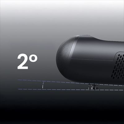 27. Yaber K300s Multimedia-Laser-RGB-FullHD-1080p-Projektor mit JBL-Lautsprechern – Schwarz