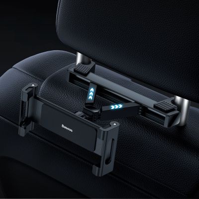 10. Baseus JoyRide Pro Kopfstützen-Autotelefon-/Tablet-Halterung schwarz