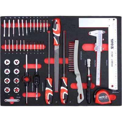 6. YATO Werkstattschrank + 211 Werkzeuge 55290