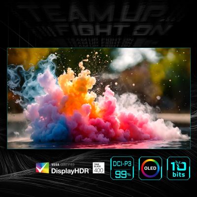 13. Gigabyte MO32U 80 cm (31,5 Zoll) 4K OLED Gaming-Monitor 16:9 HDMI/DP/USB-C 165 Hz 0,03 ms AMD FreeSync