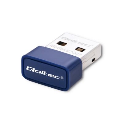 3. QOLTEC WLAN-Adapter, Wireless-N-Standard | Bluetooth 4.0 USB