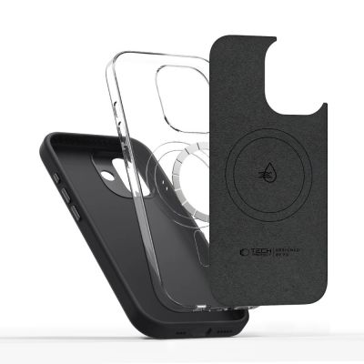 4. Tech-Protect Uniq MagSafe Hülle für iPhone 17 - Schwarz