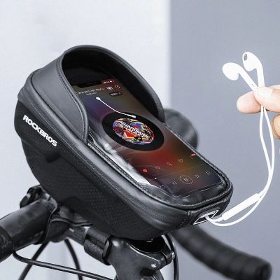 3. Rockbros Lenkerhandytasche, Schwarz