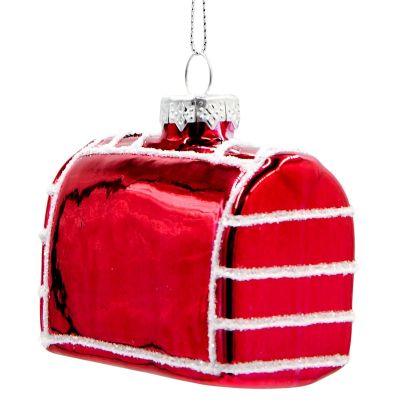 4. BRIEF AN DEN WEIHNACHTSMANN IN GLASKUGELFORM - SCHNEEMANN