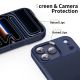 5. Tech-Protect MagMat Case für iPhone 17 Pro - Matt Marineblau